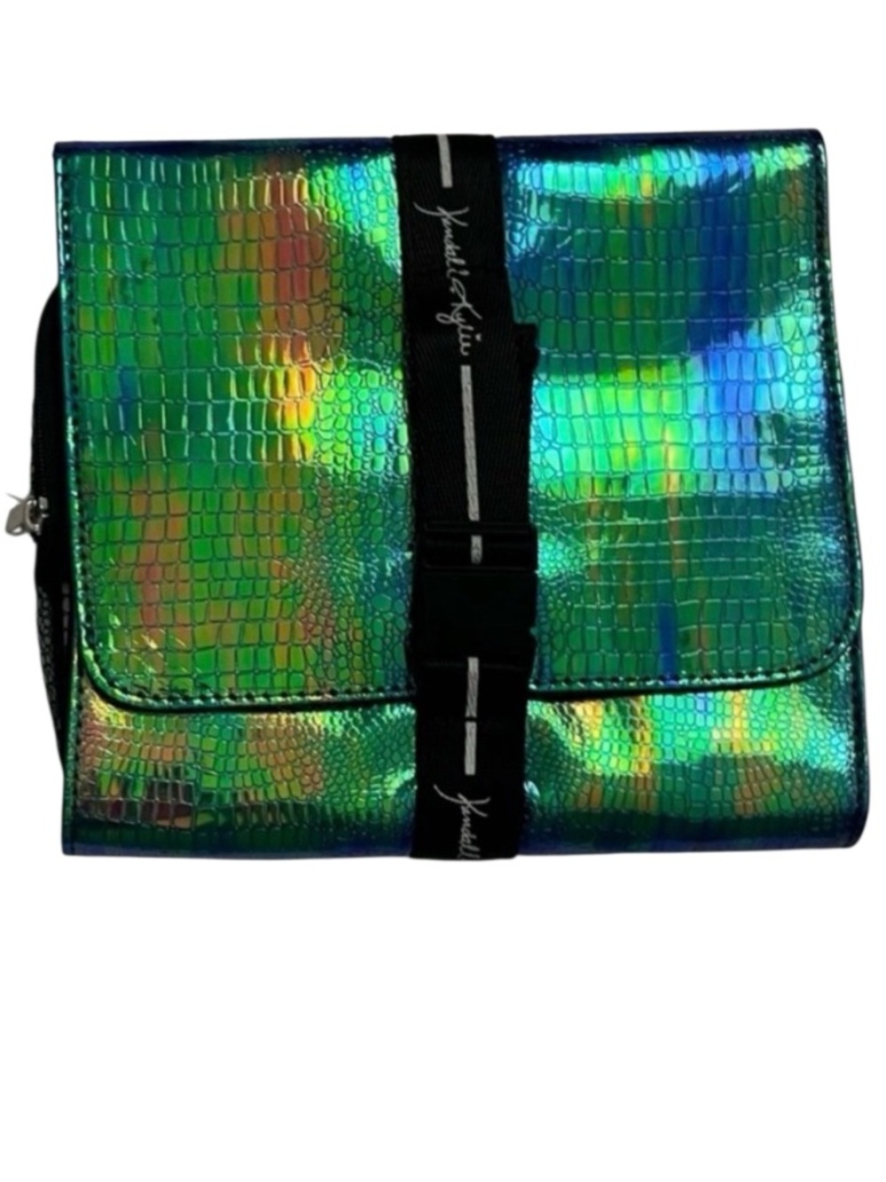 Kendall & Kylie Iridescent Green Holographic Crossbody Bag. NWT.